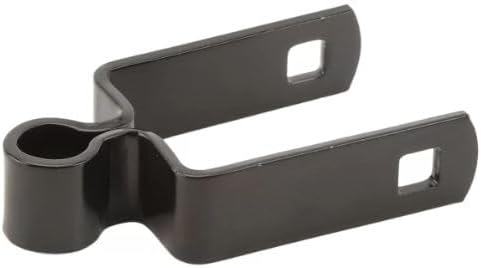 2" Square Female Gate Hinge Black Hot Dip Galvanized Steel 5/8" Pintle (Pack of 2)
