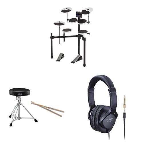 Roland TD-02K Batteria Elettronica + DAP2X Pacchetto Accessori + RH5 Cuffie