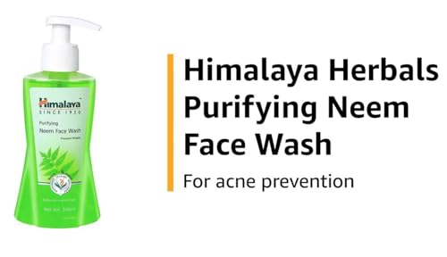 Image of Himalaya Purifying Neem Face Wash, Prevents Pimples, Neem & Turmeric, All Skin Types, 200ml