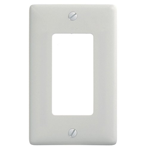 Rocker Wall Plate, 1 Gang, White #TOP1