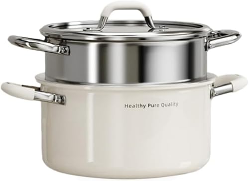 Danussi316�X�e�����X�X�`�[�����Z���~�b�N������/�X�[�v�|�b�g�A�R�[�e�B���O�Ȃ��A��e�ʁA���݂�����A�������ȒP�A�ƒ�p�A�d��������ƃK�X�R�����ɓK���Ă��܂� (�X�[�v�� + �X�e�����X��������,24CM)