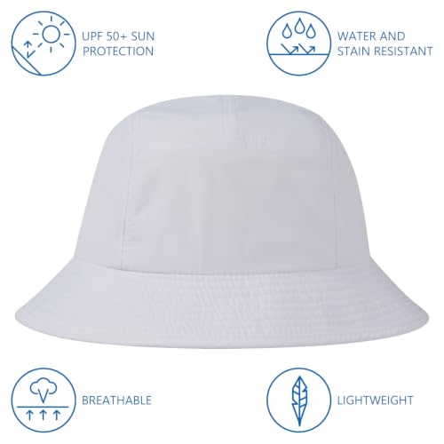 Image of BASSDASH UPF50+ Fishing Bucket Hat for Men Women Lightweight Water Resistant Packable Outdoor Summer Sun Hats FH13