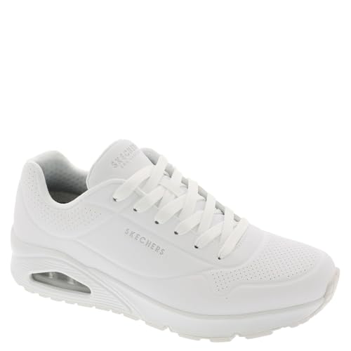 Image of Skechers Men Uno Stand On Air Sneakers White /White