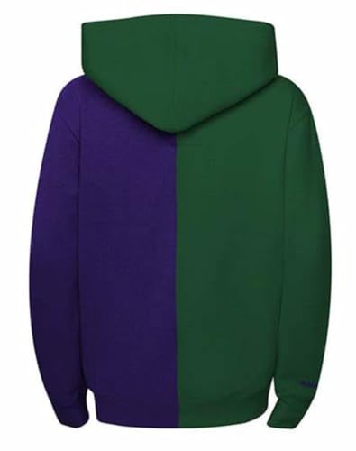 Milwaukee Bucks Youth Size X-Large 18/20 Split Fleece Full Zipper Hooded Sweatshirt - Team Colors2