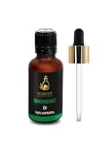 INDIROOT Bhringraj Öl, 100% natürliches ätherisches Öl, bernsteinfarbene Glasflasche mit Pipette (15 ml, Bhringraj)
