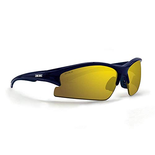 Epoch Eyewear Army/Navy Combo 2 Pair Sunglasses Green w/HC Green Lens & Navy w/Gold Mirror Lens3