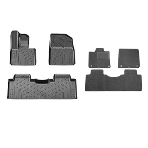 Tapis de sol XPENG G6 2024 imperméable tapis voiture TPE 6pcs
