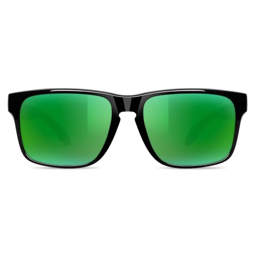 Image of B.N.U.S Sunglasses Corning Glass Lens, Non-Polarized for Men Women