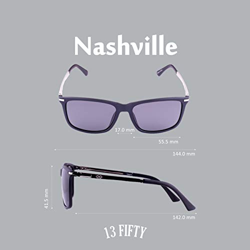 13Fifty Nashville Polarized Retro Unisex Sunglasses -Multiple Options3
