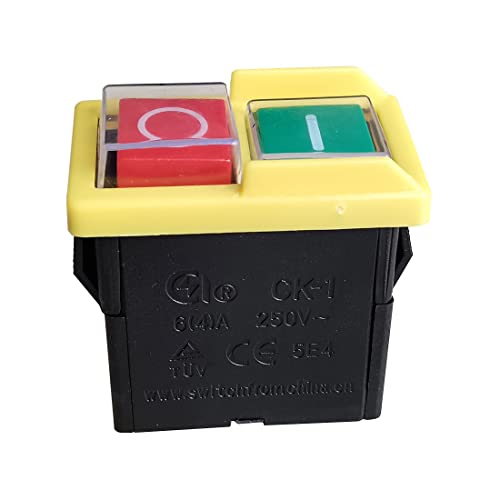 Interrupteur CK1 bouton-poussoir étanche contre panne de rectifieuse