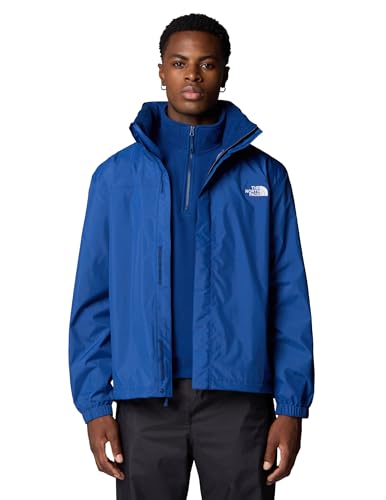 The North Face - Resolve Jacke - Wasserdichte und Atmungsaktive Wanderjacke Herren - Estate Blue, XL 5