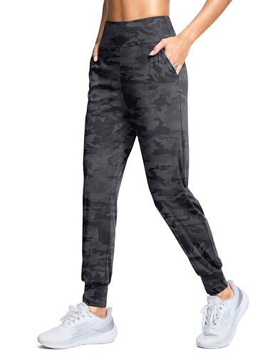 Image of SANTINY Women's Joggers Pants with Pockets Lightweight High Waisted Athletic Gym Workout Pants for Women Yoga Travel