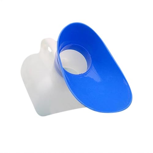 Hozaenwa l Portátil de Viaje | Recipiente de de 1L con Tapa Embudo,Inodoro Portátil Antiderrames para Mujeres y Hombres Camping Senderismo Actividades al Aire Libre Escalada Viajes en Carretera