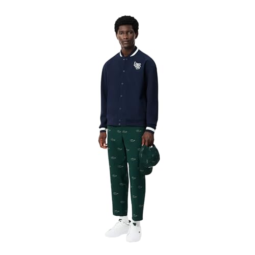 Lacoste Men's Sport Varsity Water-Repellent Golf Windbreaker4