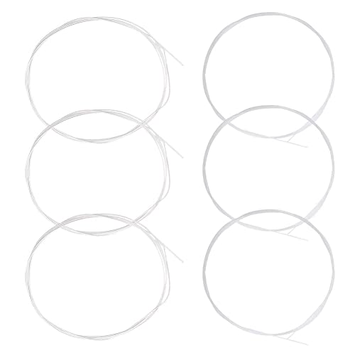 Juego De 6 Cuerdas De Guitarra Clásica De Nailon Con Entorchado De Cobre Para Guitarra Española Y Concierto Acústico Accesorios De Repuesto Para Instrumentos Musicales Diámetros Precisos