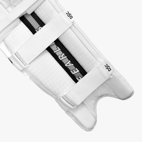Image of DSC Pro X Cricket Batting Legguard for Mens, Color - White, Size - Mens, Right Hand