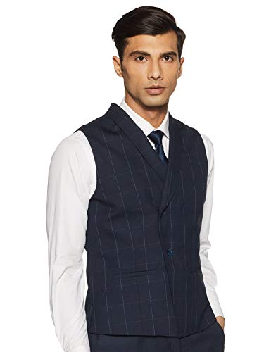 Image of Park Avenue Men's Poly Viscose Peak Lapel Suit