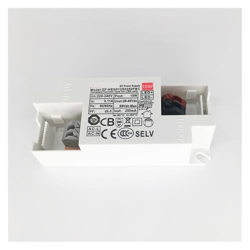 Driver LED 10W de corriente constante para panel plano y luz de techo 4