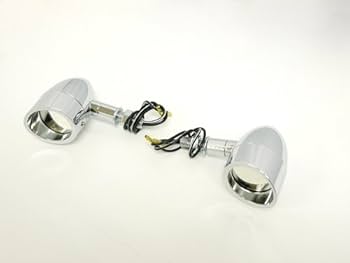 Amazon | ブリムウインカー ミラーレンズ クロームボディ