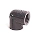 Thrifco Plumbing 8214206 1/2 Inch Threaded X Threaded Pvc 90 Elbow Sch 80