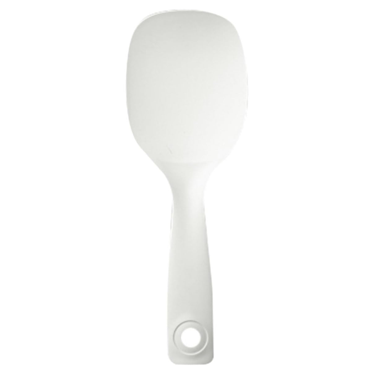 NAMOARLY Rice Spoon Stand up Rice Scoop Rice Server Spoon Serving Rice Spatula Rice Scooper Standing Rice Paddle Rice Serving Spoon Rice Ladle Spoon Rice Cooker Spoon Pp White