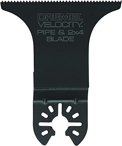 Dremel MM494 Universal Pipe Cutter Multitool Blade, Ideal for Cutting Pipe and 2X4 Lumber - Universal Quick-Fit Interface Fits Bosch, Makita, Milwaukee, and Rockwell image 4