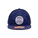 Fan Ink Paris Saint-Germain Cap, PSG Pipeline Adjustable Hat Navy Blue Licensed