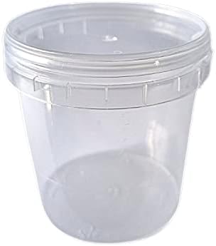 Pote Redondo C/Lacre Bolo No Pote Descartável 220ml C/100