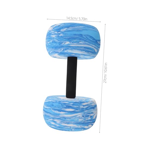 Mancuernas EVA para ejercicio acuático en piscina miniatura 2