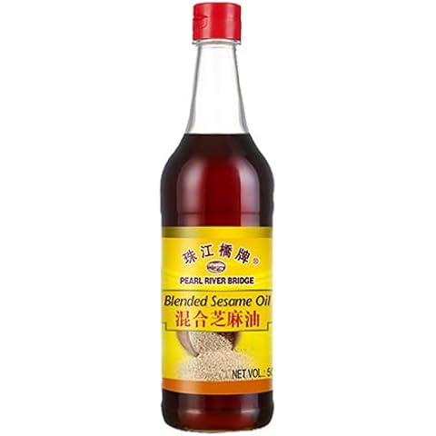 Pearl River Bridge Blended Sesame Oil 500ml (Pack of 12) Cover