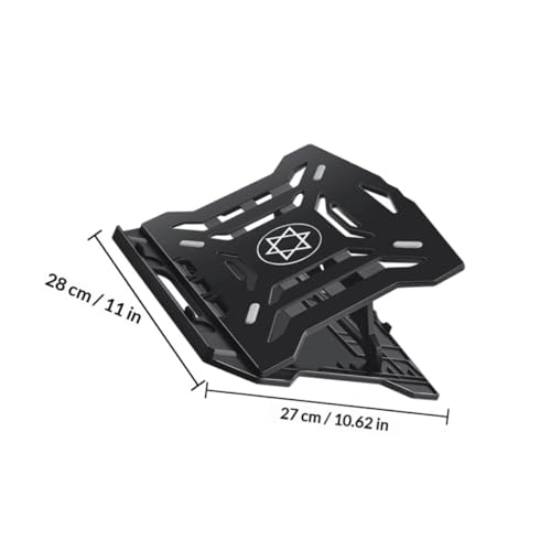 Soporte Plegable para Laptop de Escritorio Kisangel Negro miniatura 2