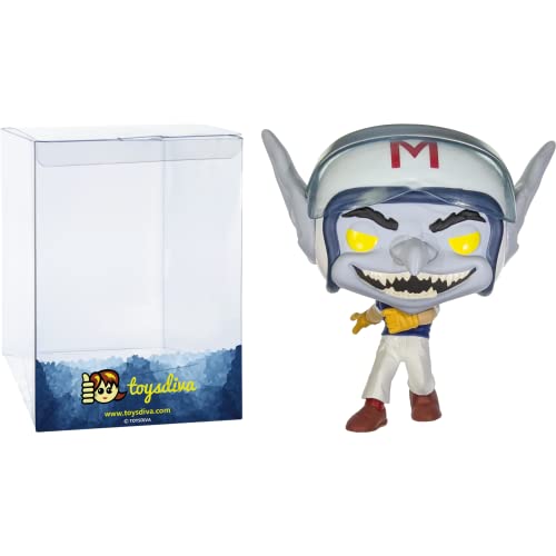 S P E E D Racer (Chase): P O P ! Animation Vinyl Figurine Bundle With 1 Compatible 'Toysdiva' Graphic Protector (737-45099 - B/A)