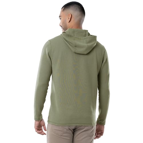 Wrangler Men's Henley Hoodie2