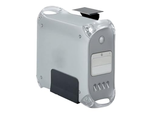 Soporte Fijo para CPU Pemberly Row, Construcción en Acero Ajustable, Acabado Gris, Soporta hasta 60 lbs, Almohadillas Antideslizantes, Altura 13-22 in, Ancho 7-11 in, Montaje Bajo Escritorio para Oficina o Hogar miniatura 2