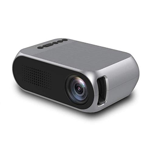 OLSKFUH Miniproyector Portátil para Cine En Casa con Lámpara Led De 30.000 Horas De Duración.,