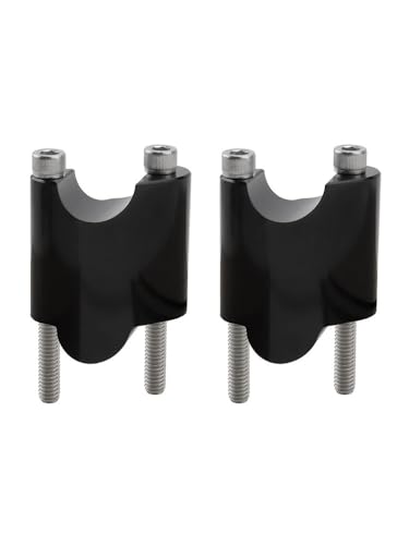 Kit de rehausseurs guidon moto 25 mm pour optimiser la posture en Custom