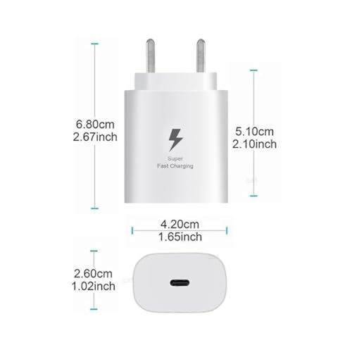 Image of Original Samsung Galaxy z fold4 z flip4 Charger a23 5g xcover6 pro 25w Samsung Adapter Cable Charger