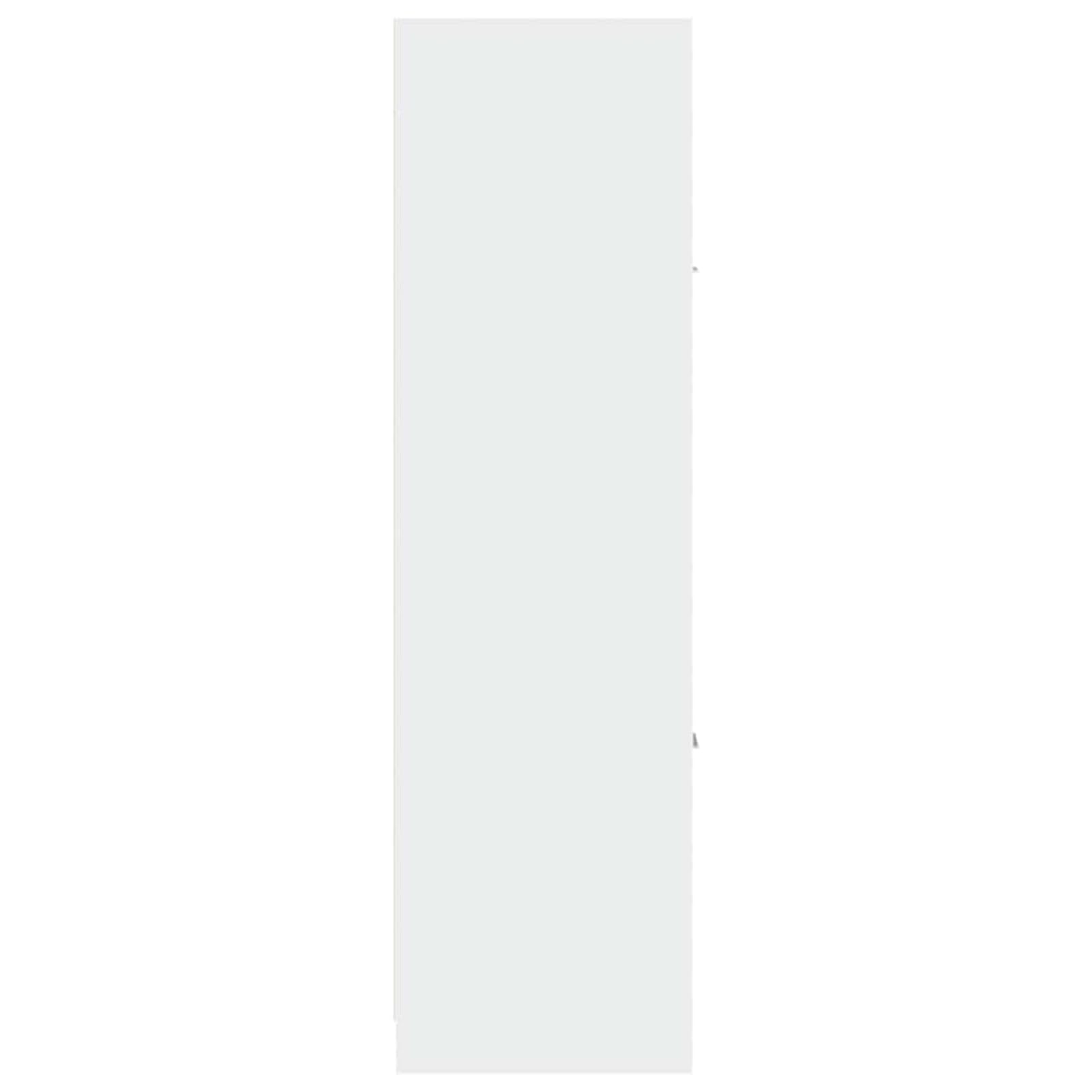 Armadio per farmacie, in legno, 40 x 41 x 144,5 cm, bianco, con 4 pratici cassetti estraibili, per casa e ufficio