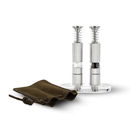 Pump & Grind, Grind Mill's Travel Salt & Pepper Set by Grind Gourmet Cover