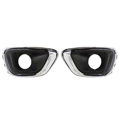 Feux anti-brouillard Jeep Compass 2011-2017 cache cadre de phare avant noir 1 paire