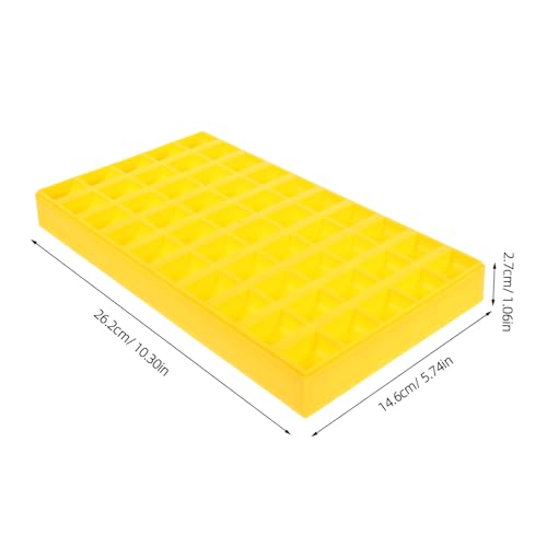 Estuche para monedas múltiples compartimentos de plástico miniatura 2