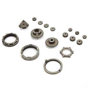 Zmdooreasy 17-teiliges Metallgetriebe-Set für Elektrobohrer