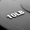 NEXO Matte Black Rubber Bumper Plates - Premium Matte Finish Sets or Pairs Cross Training Weight Plates