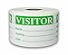 500 Labels GREEN 2x3 Visitor Name Tag Date Badge Tag Identification ID Stickers