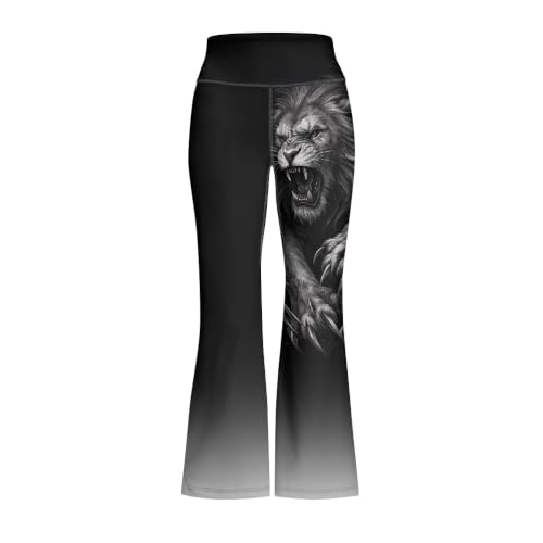 Pantalones de campana de lobo elásticos que estilizan la silueta sin oprimir el abdomen