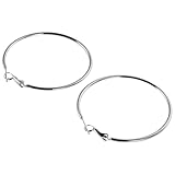 Boucles d'oreilles tendance : créoles rondes surdimensionnées créent un accessoire saisissant qui attire l'attention et apporte une touche mode à toutes vos tenues. boucles d'oreilles pendantes rondes, boucles d'oreilles argentées légères