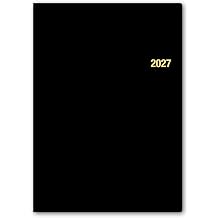 Noritsu NOLTY Notebook, 2027, Weekly Efficiency Notebook, Monthly Block, Black 6226 Starts on December 2026