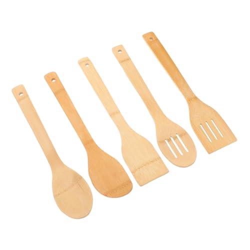 OFFSCH 15 Piezas Cocina Resistentes Calor Mango Juego Cocina Antiadherente Cuidado Sartenes Hogar Uso Diario