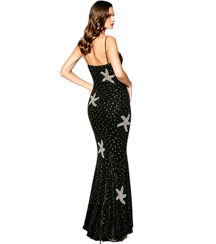 Image of Nagfar Women Rhinestone Sequin Birthday Party Sexy New Year Formal Dress