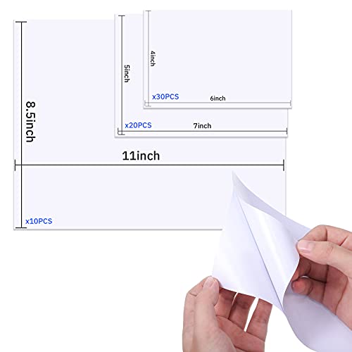 image for Tenare Photo Paper, Stickable Photo Paper, Glossy White Photographic P